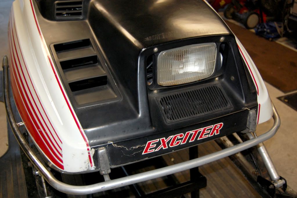 Psuedo Restoration on a '78 Yamaha Exciter 440 (Photo heavy)